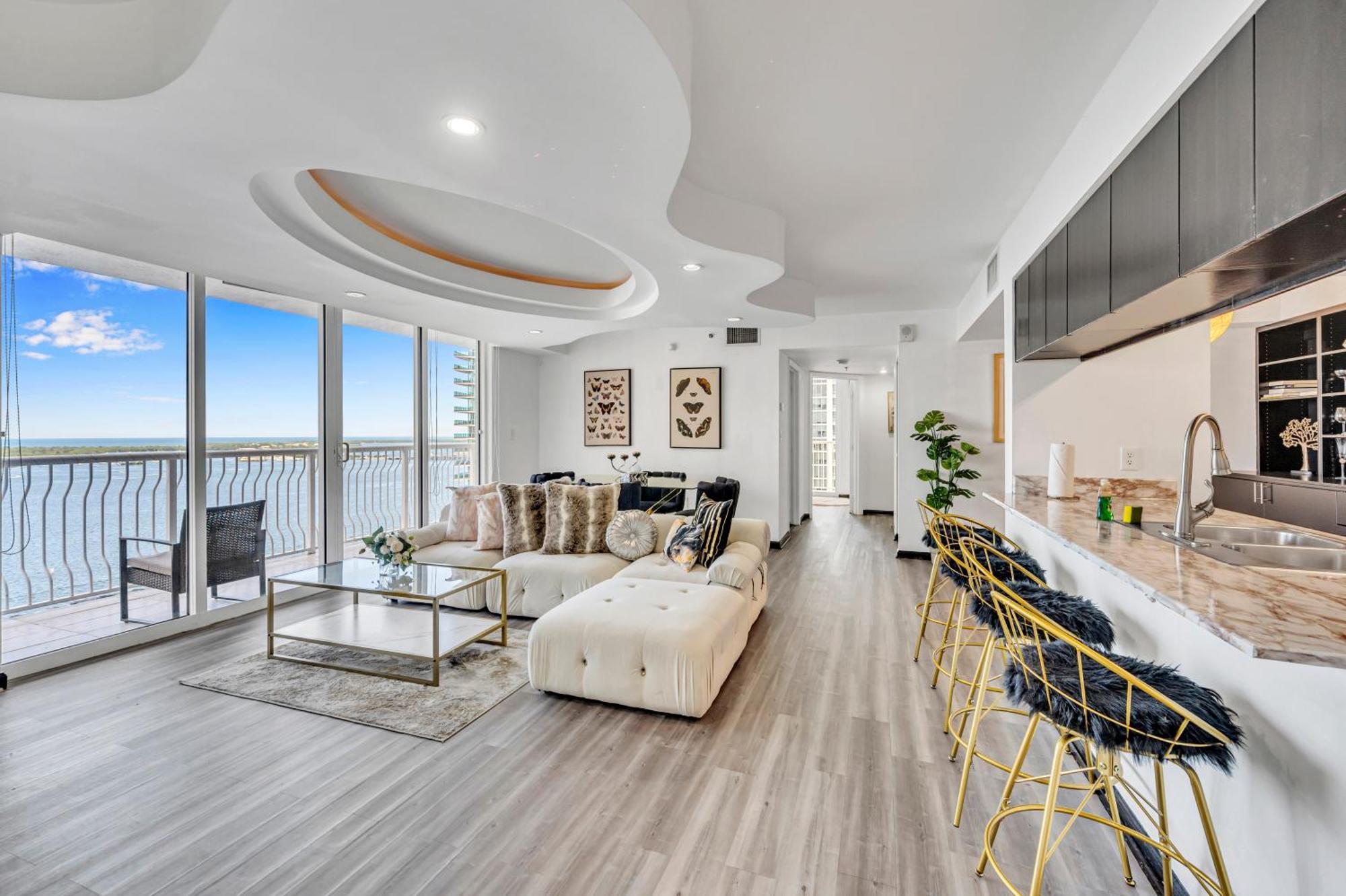 Apartment Brickell Ocean View 2 Bed 2 Bth Free Parking *